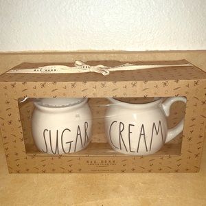 Rae Dunn Sugar & Cream Set